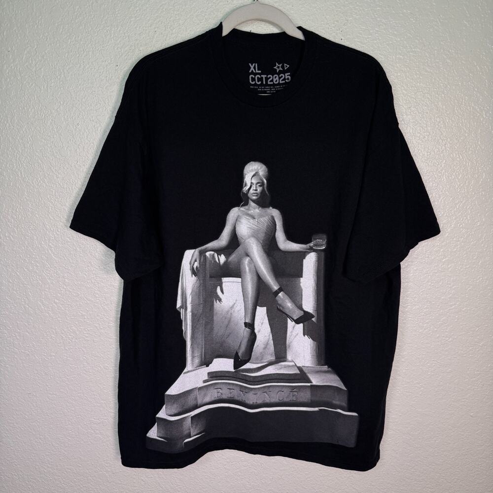 Beyonce Cowboy Carter Tour Shirt XL Washington DC City Exclusive 2025 Merch Tee